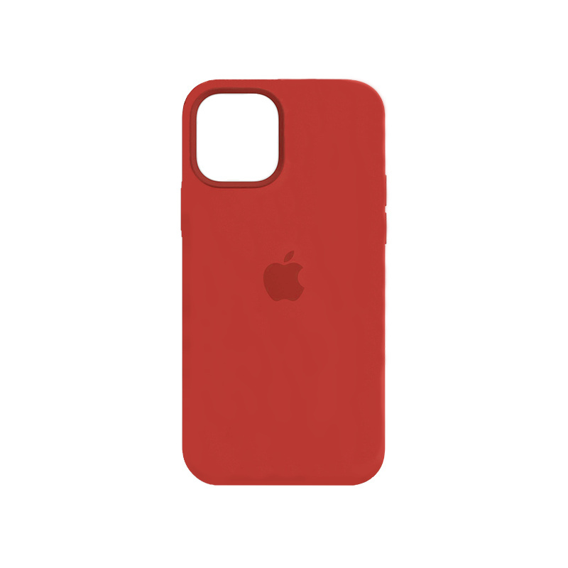 iPhone Silicone Case Crimson