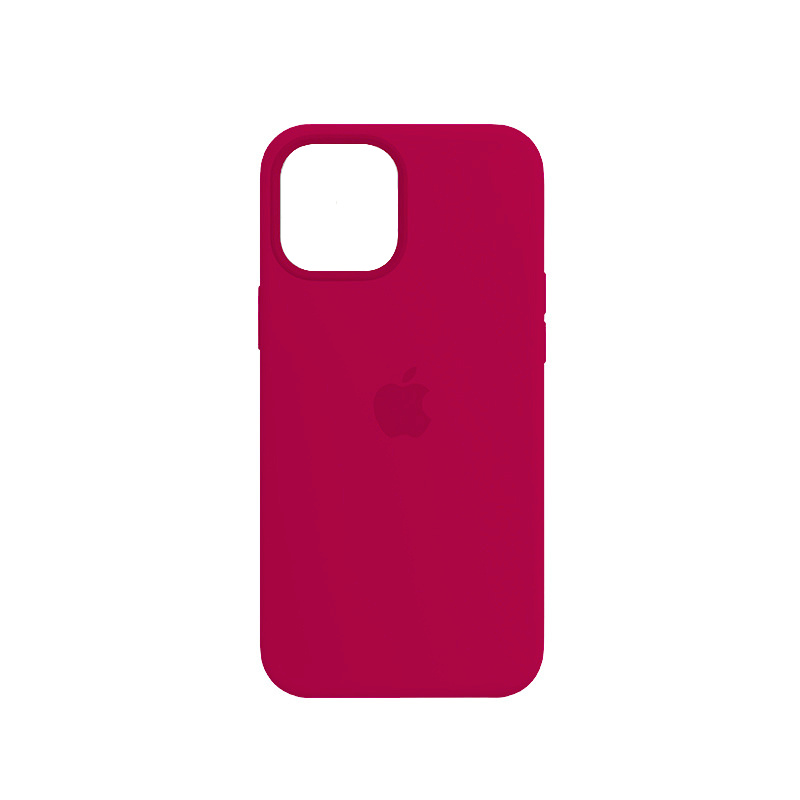 iPhone Silicone Case Rose Red